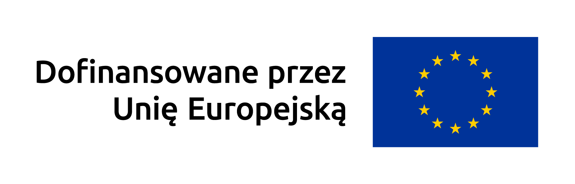 Znak - Dofinansowane przez Unie Europejską